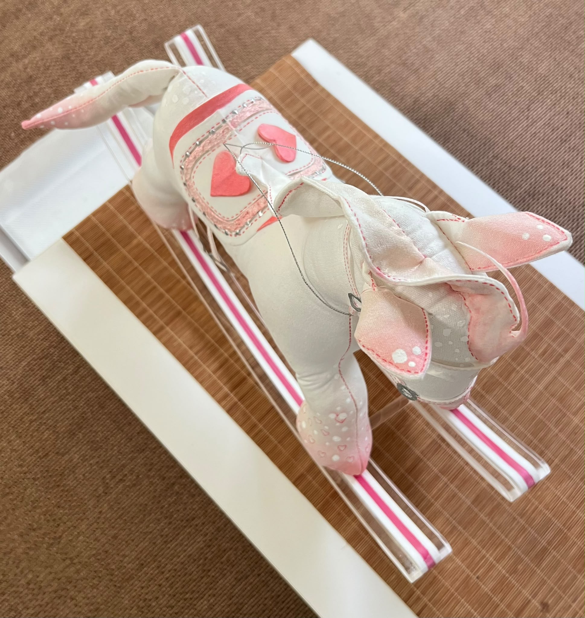 情侶小馬搖椅